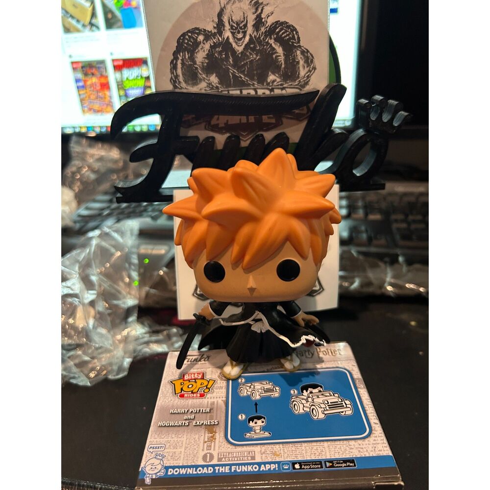 Funko Pop Animation - Bleach Ichigo Bankai Tensa Zangetsu AAA Anime Excl # 1087